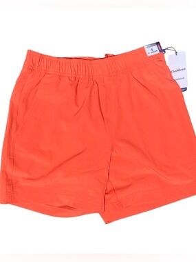 NWT $49.50 Caribbean – 6” Swim Shorts Wave Liner Stella Coral